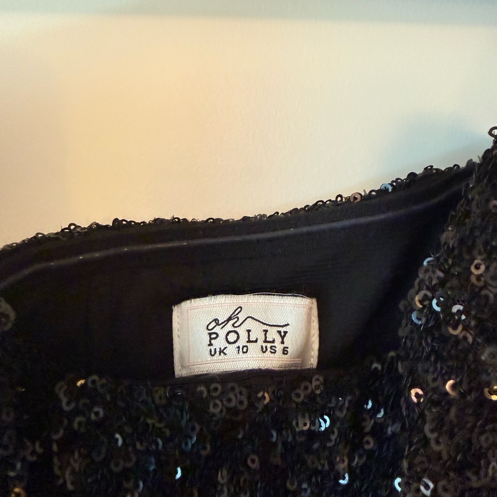 Oh Polly Jasella Embellished Corset Gown – Black | Worn Once - Picture 7 of 8